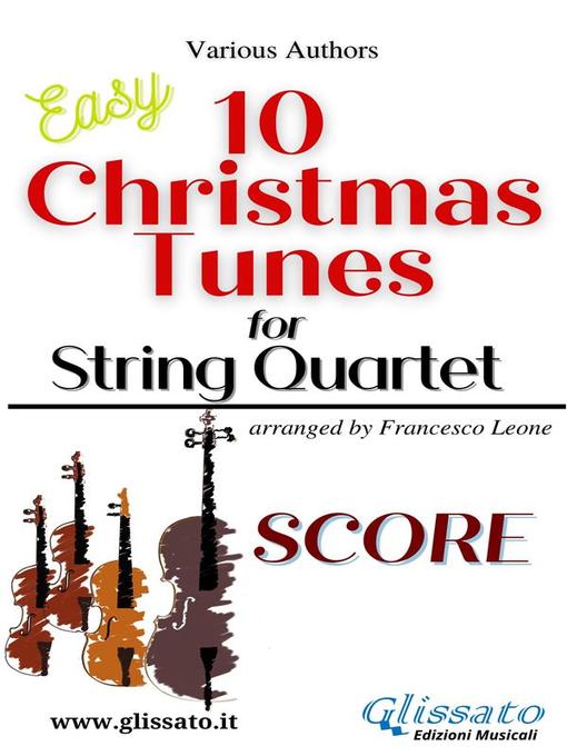 Cover image for 10 Christmas Tunes for String Quartet (score)